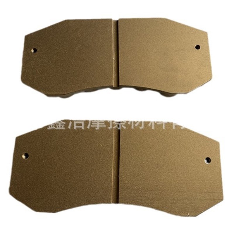 供应风力发电机制动器刹车片 偏航油缸制动块 铜基刹车摩擦片