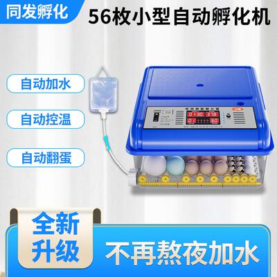 家用孵蛋机小型智能孵化器小鸡鸭鹅全自动智能鹌鹑芦丁鸽子孵化箱