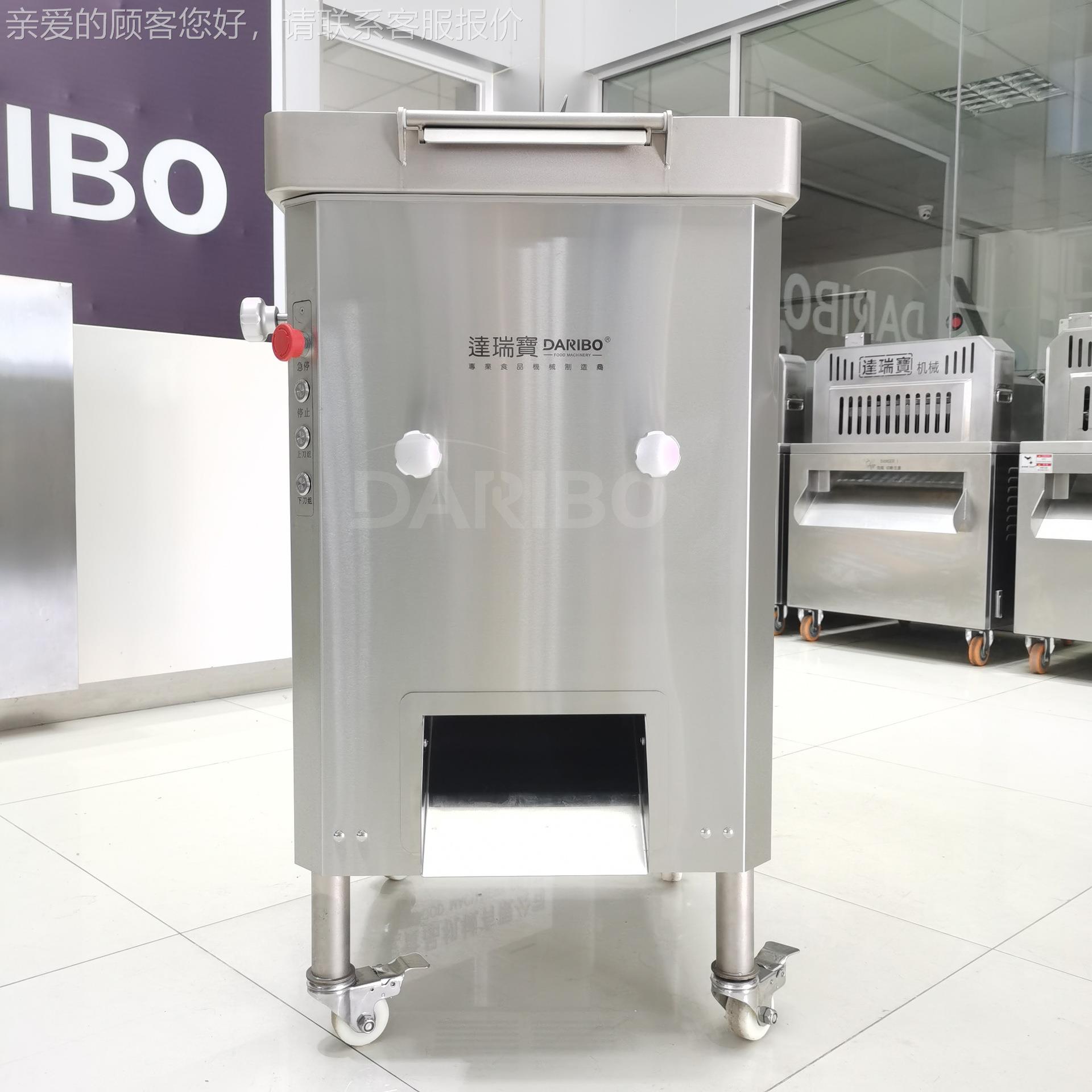 粒L广东家不锈钢切厂肉丝机器 新鲜猪肉肉羊肉牛切CRD割成肉丝肉