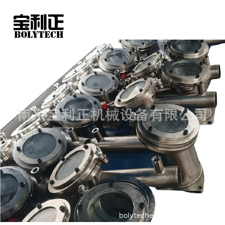 南京保利正机械平双造粒机配件科亚73螺杆料筒芯轴挡料块加工