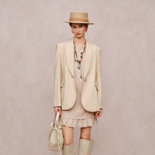 老钱风收腰显瘦高级感通勤西装 25新款 外套 PEISKOS卡珮施 KAR