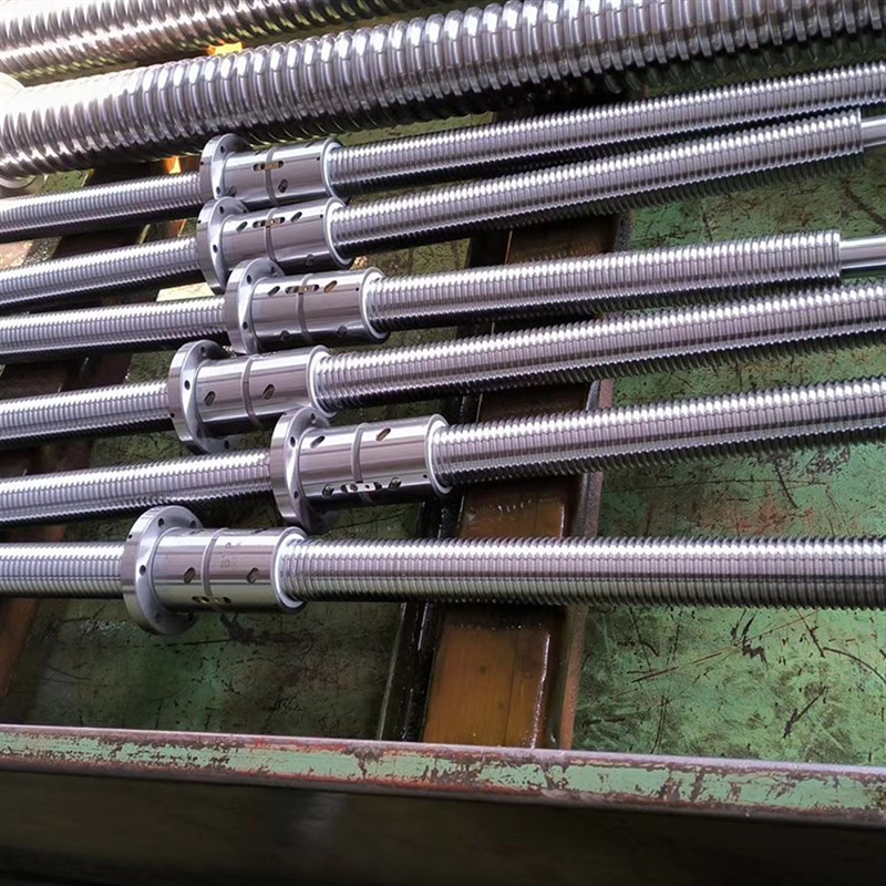 冷轧不锈钢微型滚珠丝杠副 弯管式升降传动低噪音大导程滚柱丝杆