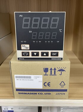 岛电SHIMADEN温控表SRS13A-8IN-90-N100050 8P 8Y 8V数字调节仪