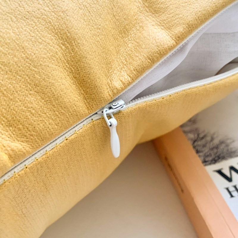 纯色轻奢高科技布方形抱枕靠垫可拆洗枕套含芯家用沙发靠背家居