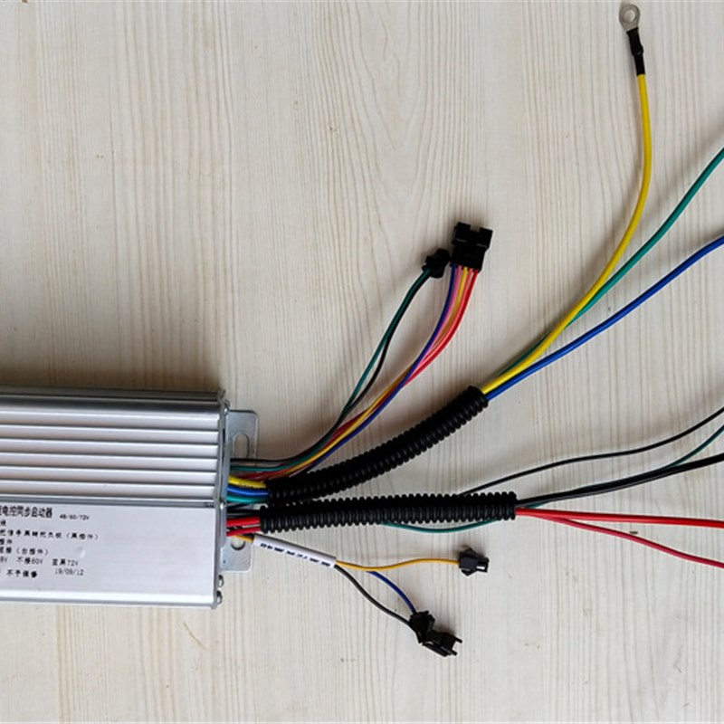 电动车增程器发电机全自动定频变频启动控制器48v60V72v控制器