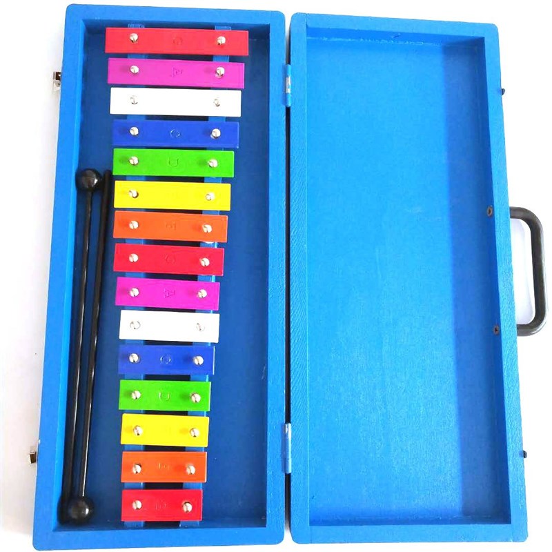 木琴乐器儿童手敲琴15音铝板琴小钟琴钢片琴打击乐器奥尔夫