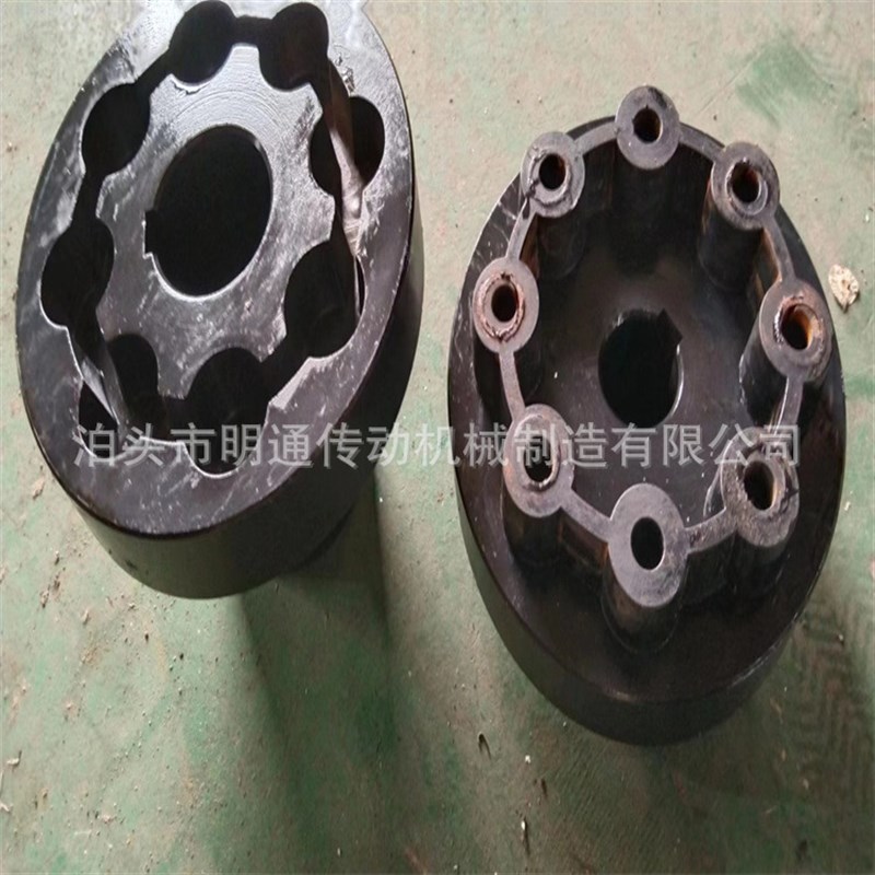 芯型MH弹性梅花连轴器 弹性套柱销联轴器 MH45/MH55橡胶垫