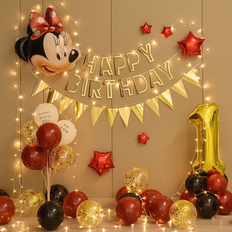 宝宝一周岁生日背景墙布置装饰女孩气球套餐男孩女孩派对场景布置,节庆用品/礼品,气球,淘宝优惠券,粉丝福利购,淘宝优惠卷