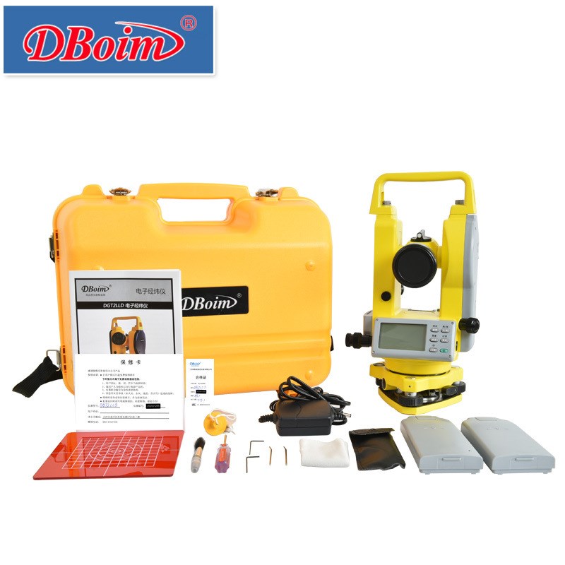 鼎波电子经纬仪上下激光室外水平仪下激光对中测绘仪DGT2LLD