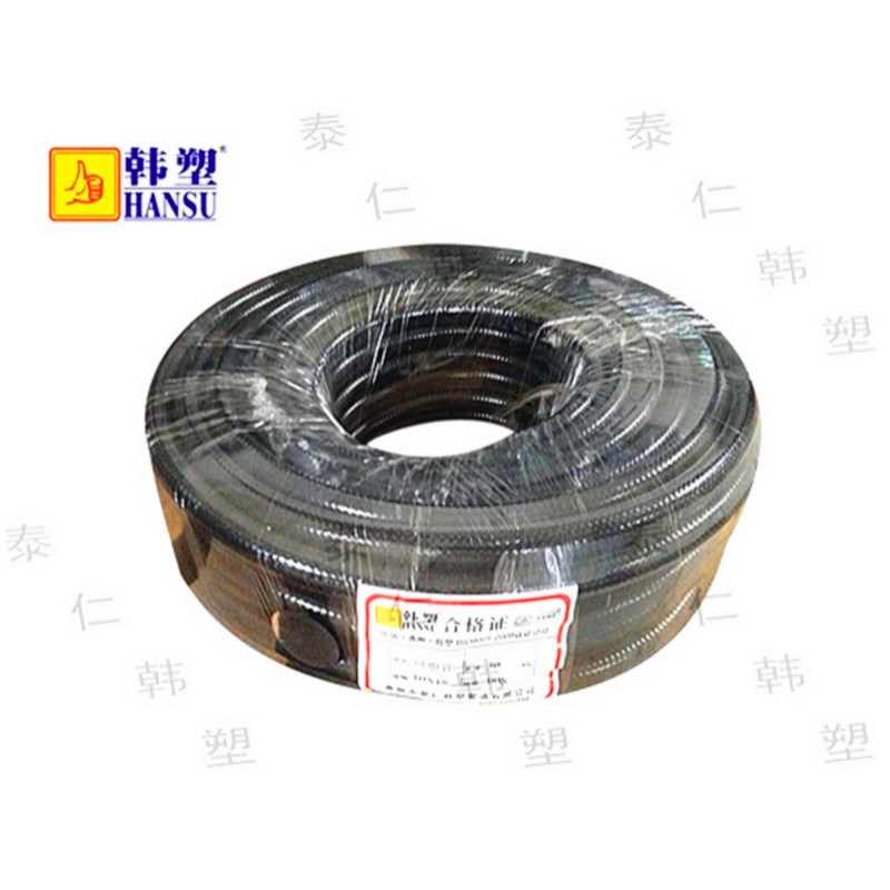 韩塑DMzhi风炮管黑色高压管油管PVC软管空气管16MM*25MM 19MM