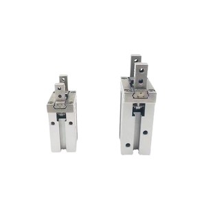 气动手指气缸MHZL2机械手小型平行夹爪MHZ2 10D20D25D32D40DS 16D