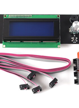 3D打印机配件 2004 LCD显示屏 reprap ramps1.4控制器2004液晶屏