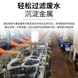 重金属捕捉剂工业污水废水离子析出剂铜锌铬镍沉淀剂有机硫去除剂