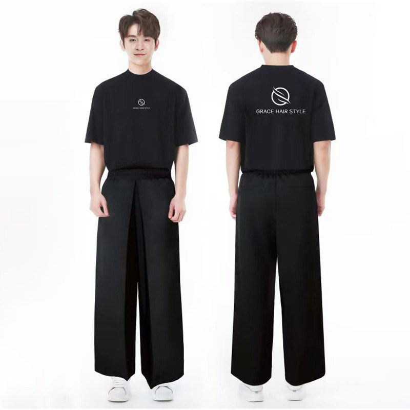 美发工作服发廊助理烫染