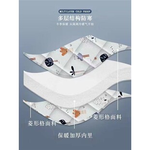 洋气冬季自粘防水防风棉门帘单门加厚家用防寒保暖挡风隔音断挂帘