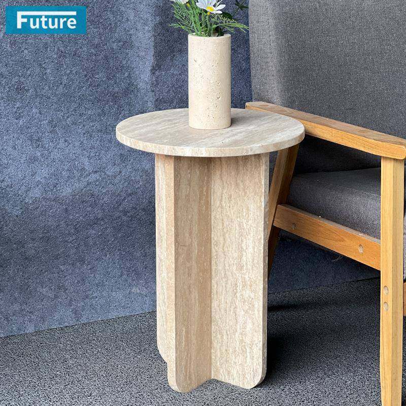 简约轻奢天然洞石大理石角几现代茶几沙发边柜边几方几边桌咖啡桌,基础建材,其它,淘宝优惠券,粉丝福利购,淘宝优惠卷