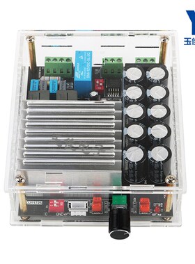 TDA8954发烧级数字功放板大功率210W*2成品双声道带外壳超TDA8950