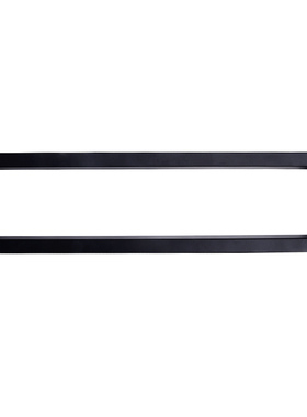 玻璃门拉手黑色不锈钢方管淋浴房拉手哑黑大门把手W推拉门大门拉