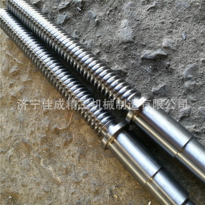 梯形丝杆加工Tr20T30左右旋T型牙机床传动丝杠粗牙螺杆厂家直销