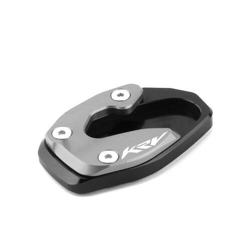 适用于光阳 KRV180 改装铝合金脚垫加大座脚撑扩大座边撑底座配件