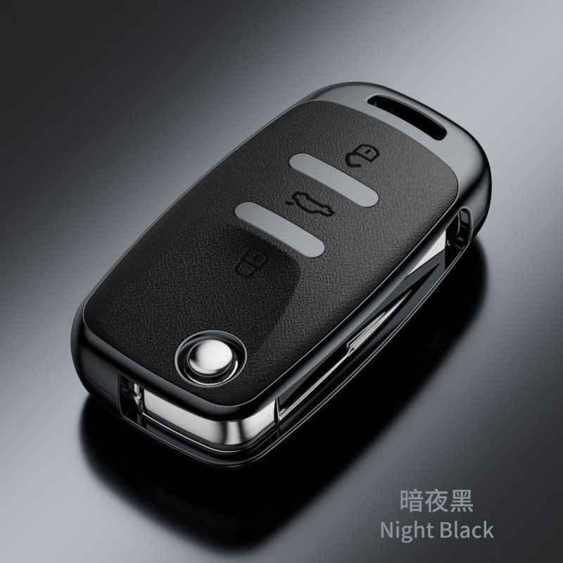 适用于大众速腾途观L朗逸桑塔纳宝来探岳帕萨特纳帕纹时尚钥匙套