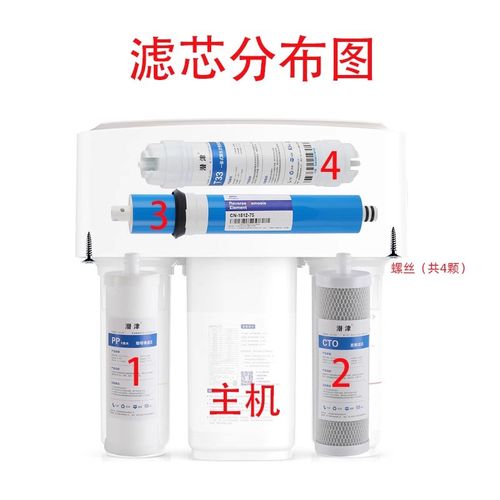 可配套沁园KRL2003/2005/3913/3915/3916/UR-S5640i提拉系列滤芯