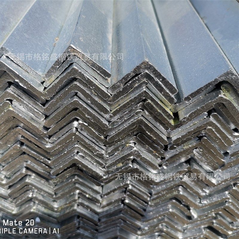 国强 镀锌角铁 40*40*4mm 6米/根 镀锌角钢40x40 镀锌角钢货架用