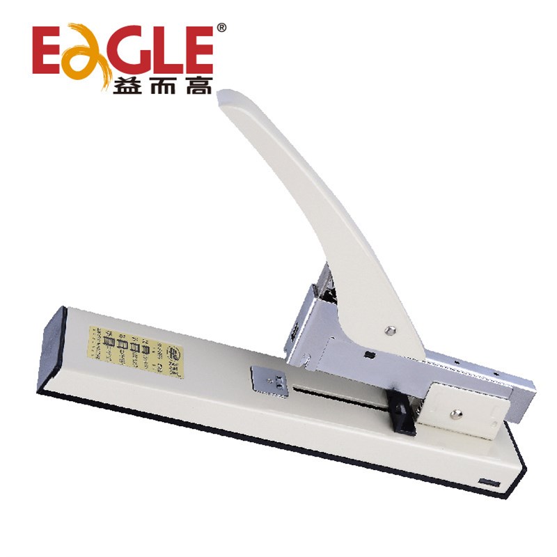 益而高订书机 钉书机大号订重型订书机厚层100页订书器财务办公用