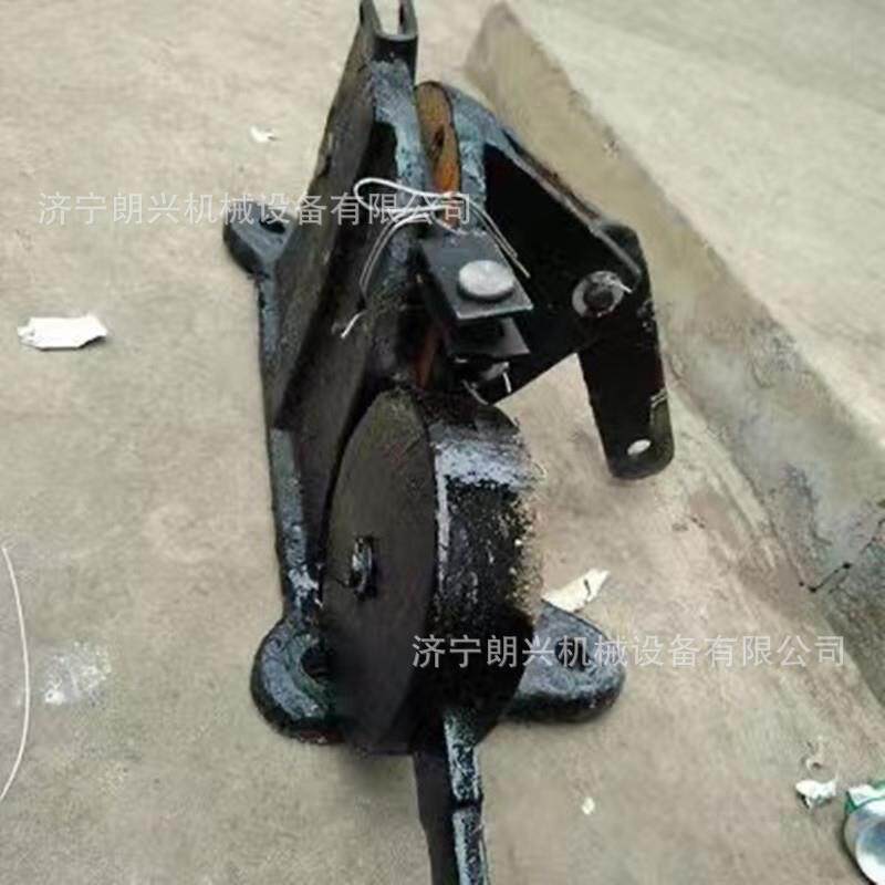 43KG旋转式手动扳道器 矿用立式扳道器 手动弹簧扳道器
