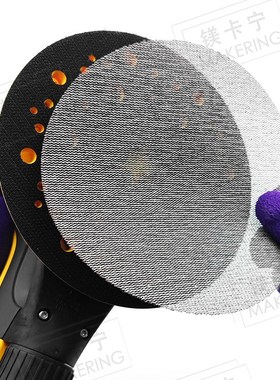 5寸芬兰磨卡网格砂纸Mirka Autonet 5寸125mm干磨网砂
