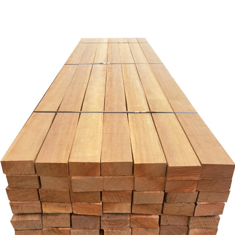 正宗南美菠萝格防腐木户外烘干实木地板花园庭院室外景观露台围栏