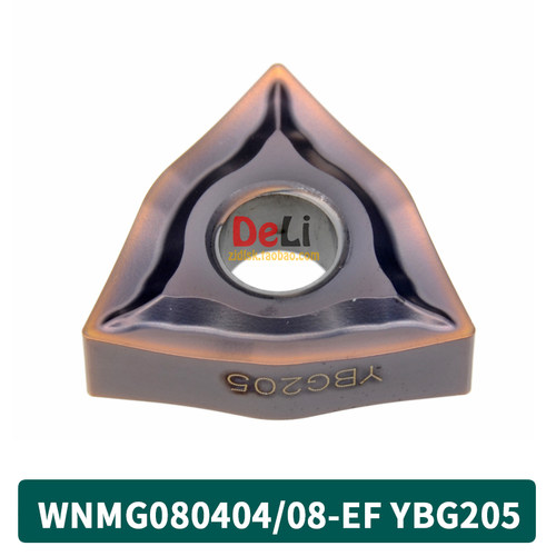 株洲数控刀片 不锈钢数控刀片 WNMG080408EF 080404EF YBG205