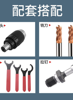 HSK63A HSK40A刀柄ER25钻夹头APU精雕机高速后拉小径FMB面铣刀盘