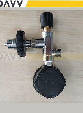 热销德国宝华款高压充气阀300bar可充12L呼吸瓶阀压力表接头