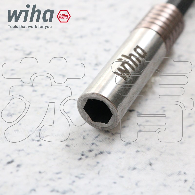 Wiha威汉1/4超细 批头转接头 延长C杆39134 机械式锁紧 7148CS