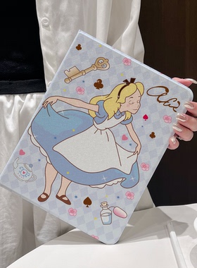 适用苹果ipadpro11保护套air带笔槽全包防摔硅胶书本翻盖式磁吸蚕丝纹皮套10代ipad保护套平板9代平板保护壳