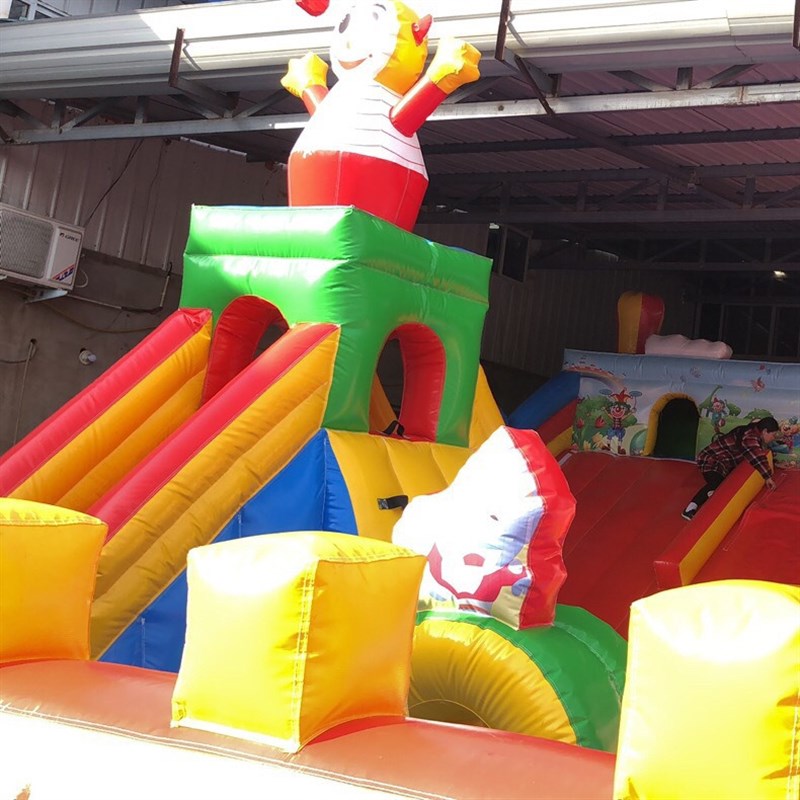 户外8x12儿童充气城堡摩天轮滑梯游乐设备商场广场蹦床摆淘气堡