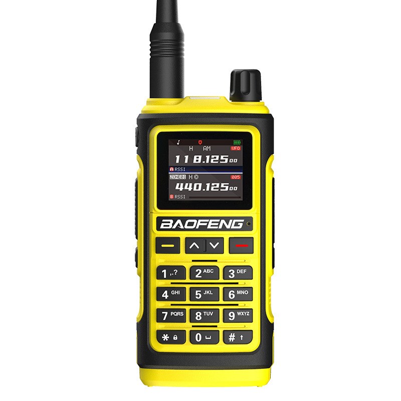 宝锋BF-UV17L对讲机一键对频手持tpye-c直充中文菜单UV双段自驾游