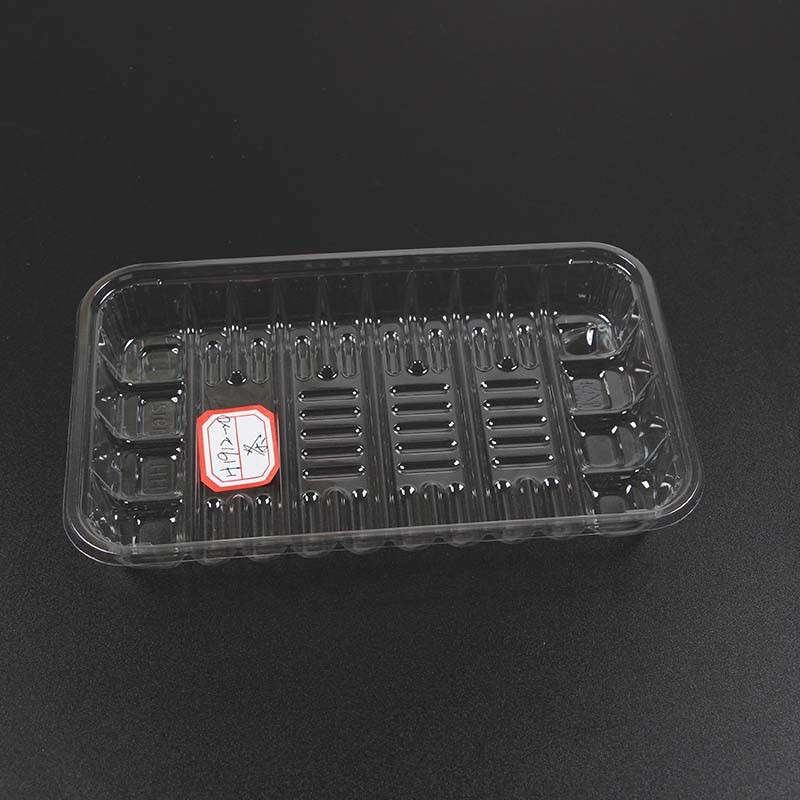 1912果盘透明塑料水果打包盒 超市一次性pet生鲜托盘吸塑内托包装