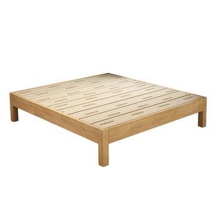 全实木日式榻榻米床架子排骨架没有不带床头的床身无床头床床