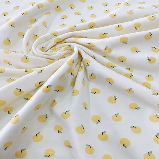 全棉卡通针织面料宝宝婴儿睡衣柔软床品布料亲肤磨毛