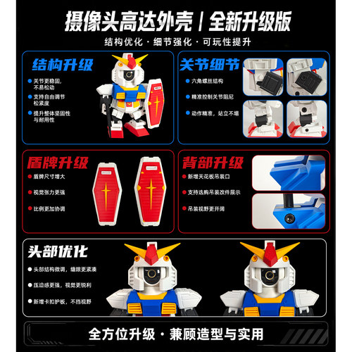 【高达机甲】适配小米摄像头改装