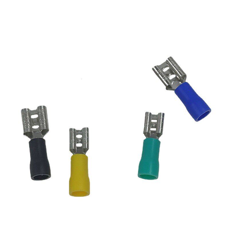 母预绝缘接头端头对接线耳插簧fdd1.25/2/5.5接线冷压端子有认证