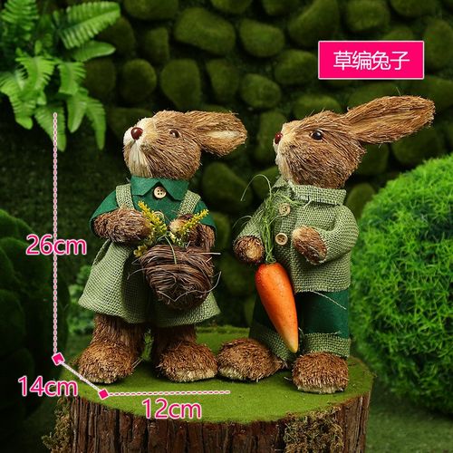 森林系造景装饰梅花鹿木桩动物摆件婚礼商场超市美陈道具陈列摆设