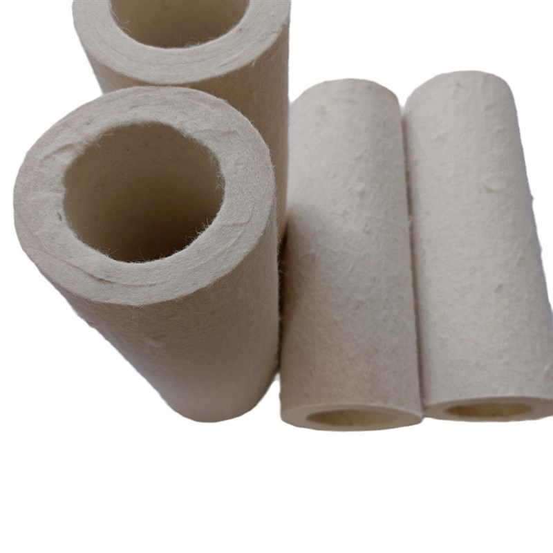 供应工业羊毛毡滚筒毛毡筒毛毡辊套无缝滤芯密封羊毛毡筒涂油过滤