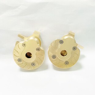 Capra1.9UTB SCX10 III 三代铜配重转向杯 齿轮盖配重套装