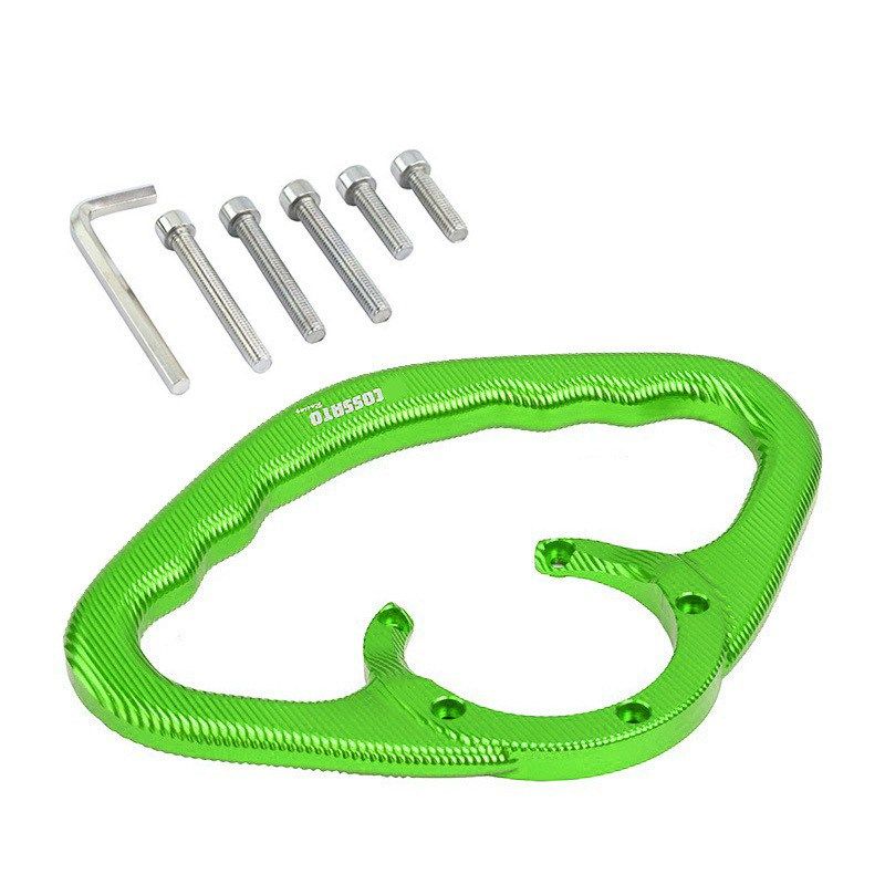 适用钱江赛800改装配件油箱盖扶手摩托车乘客铝合金后座拉手支架