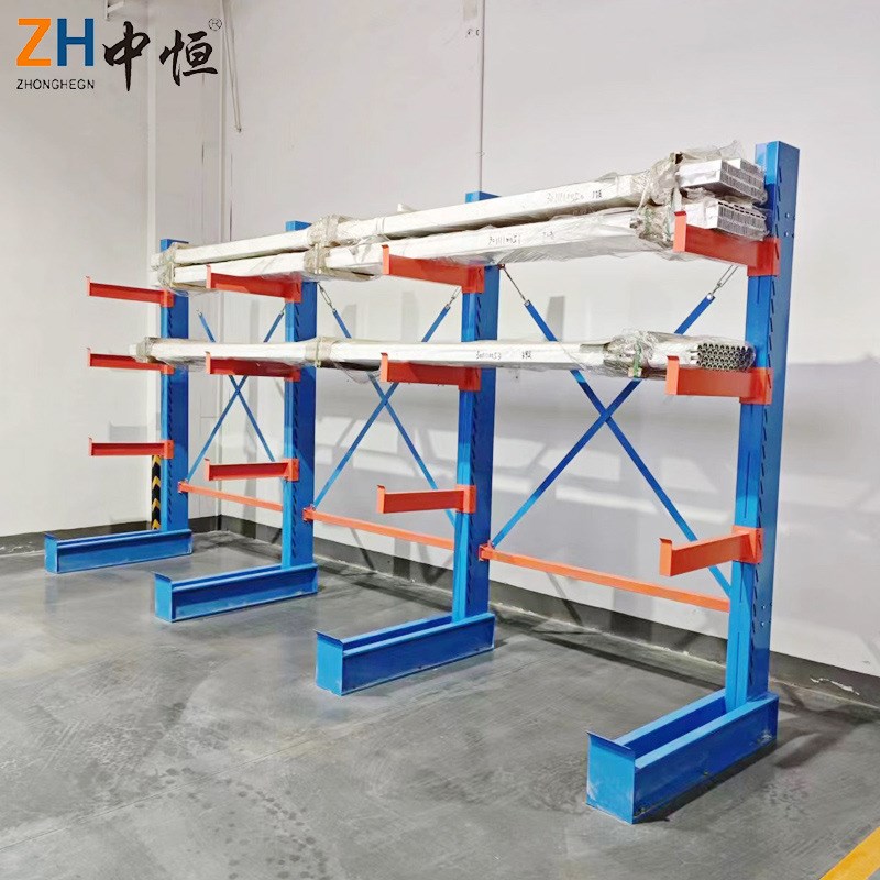 厂家定制重型仓储悬臂货架 单面多层钢铁货架仓库车间悬臂式货架