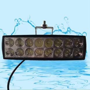 强光射灯 踏板电动车泡灯超亮长条led防水前灯摩托车外置大灯改装