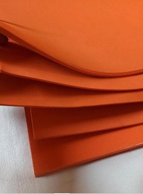 50度橙色高弹eva泡棉 模切刀模垫 KN95口罩机滚刀泡棉垫